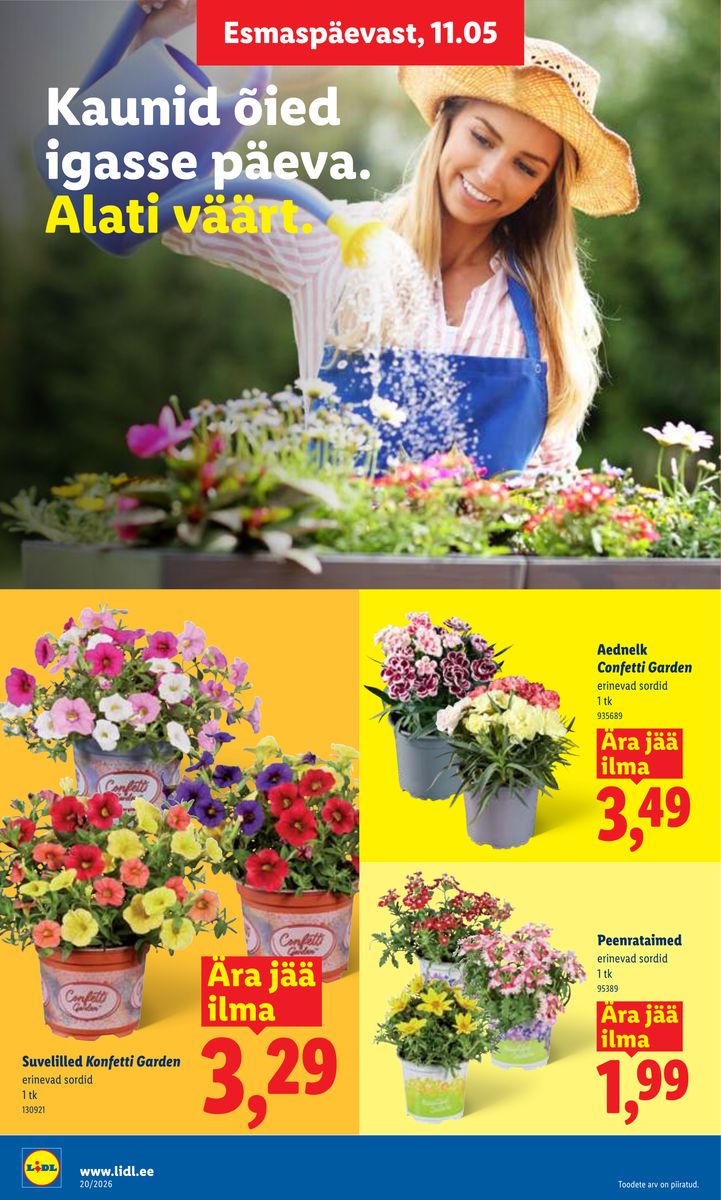 Lidl catalog page 8 — 2026-05-11 to 2026-05-17