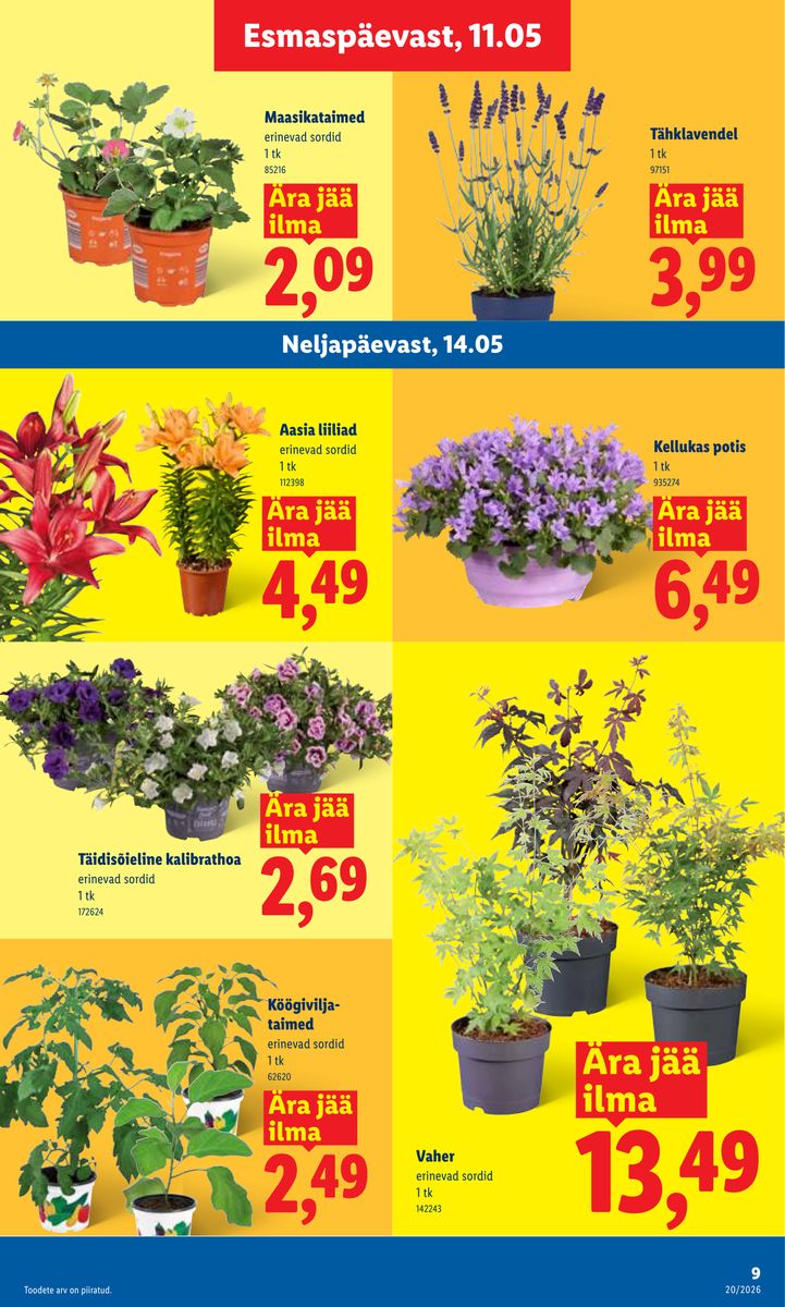 Lidl catalog page 9 — 2026-05-11 to 2026-05-17