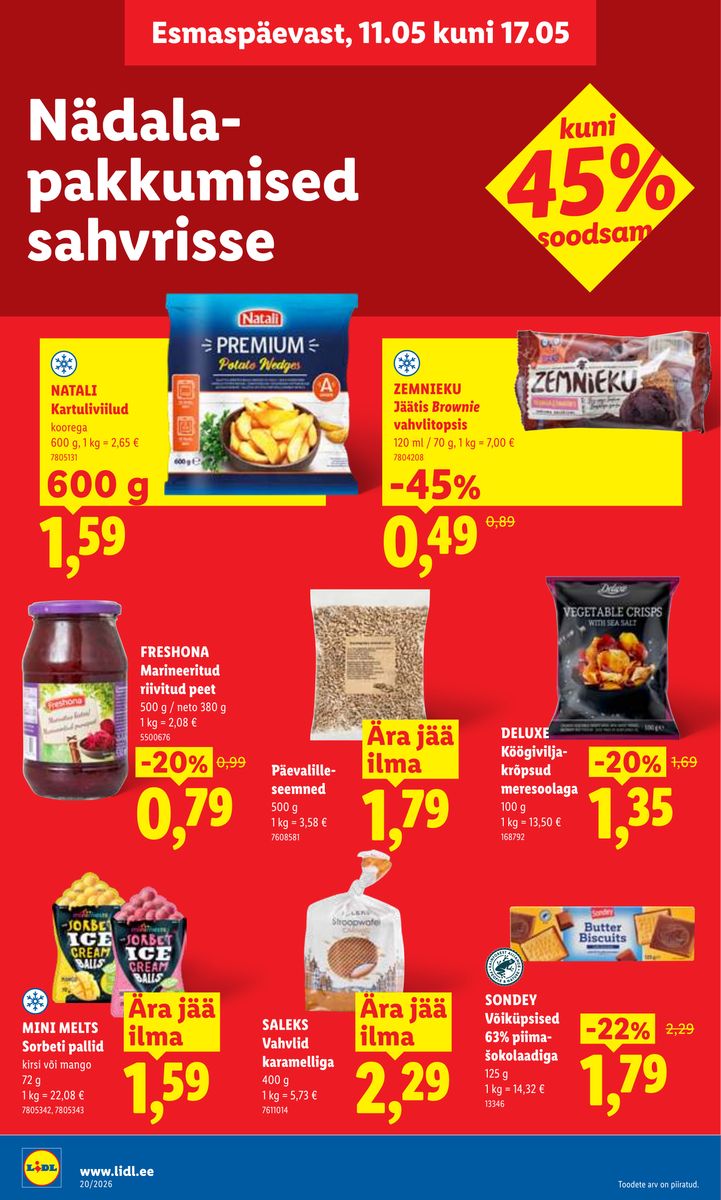 Lidl catalog page 14 — 2026-05-11 to 2026-05-17
