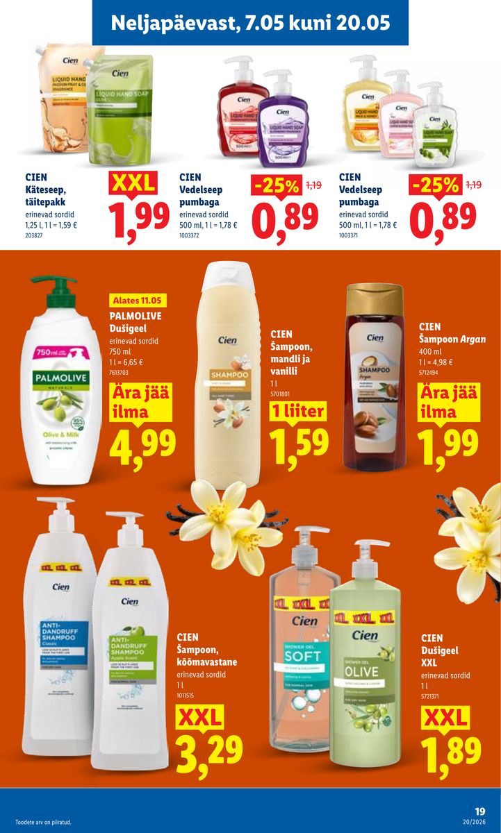 Lidl catalog page 19 — 2026-05-11 to 2026-05-17