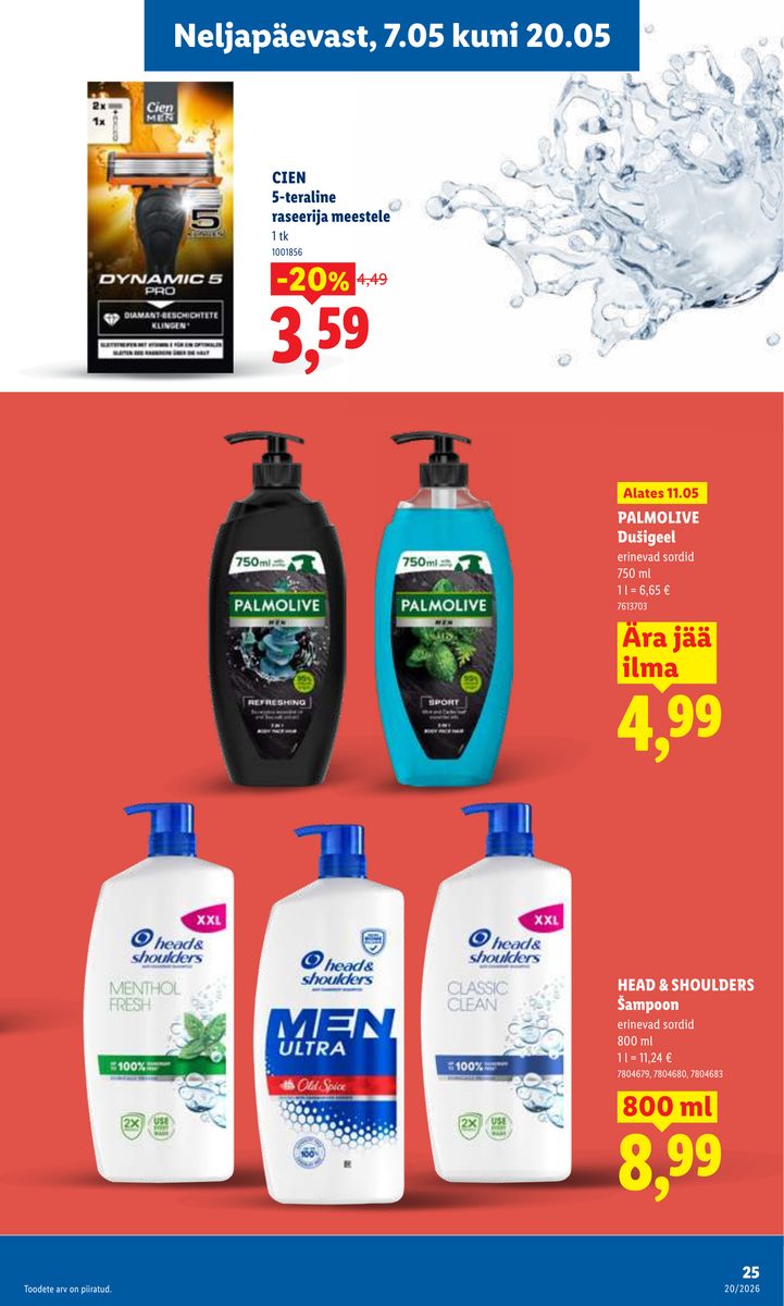 Lidl catalog page 25 — 2026-05-11 to 2026-05-17