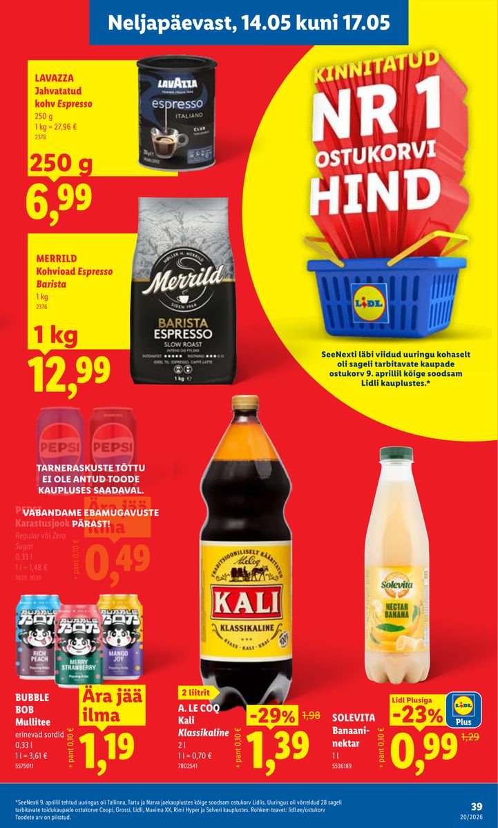 Lidl catalog page 39 — 2026-05-11 to 2026-05-17