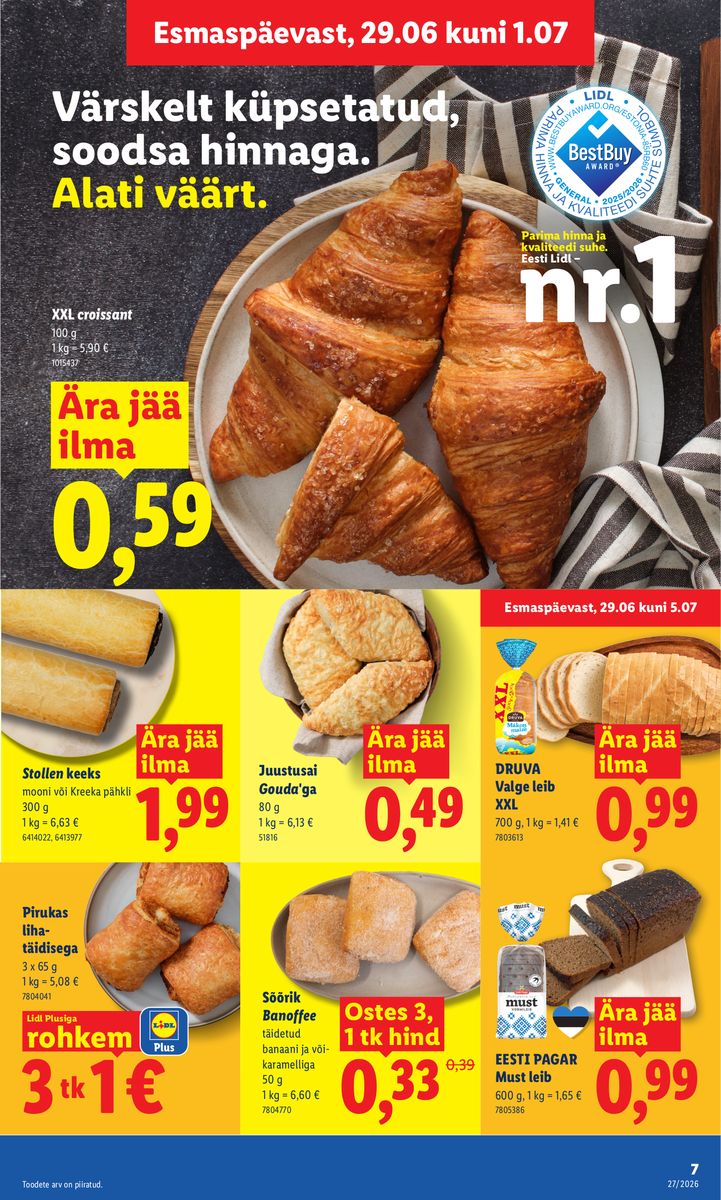 Lidl catalog page 7 — 2026-06-29 to 2026-07-05