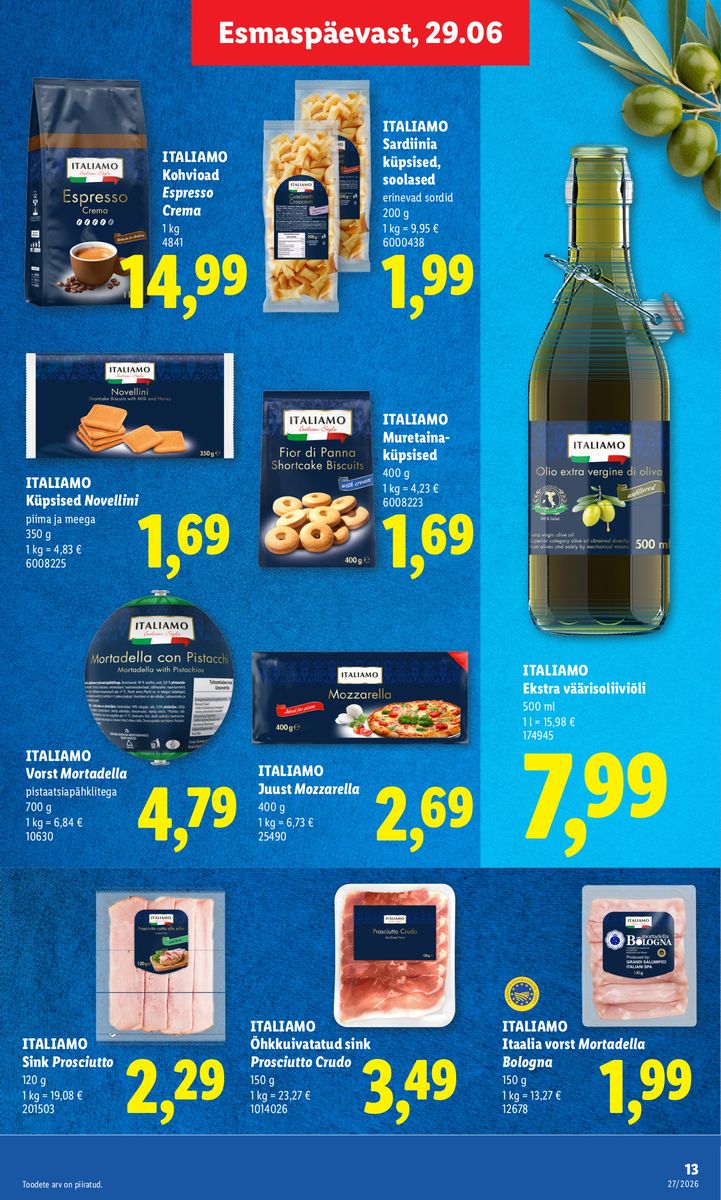 Lidl catalog page 13 — 2026-06-29 to 2026-07-05