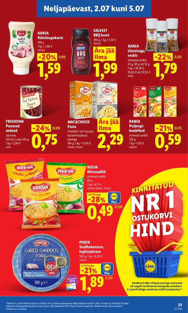 Lidl catalog page 27 — 2026-06-29 to 2026-07-05