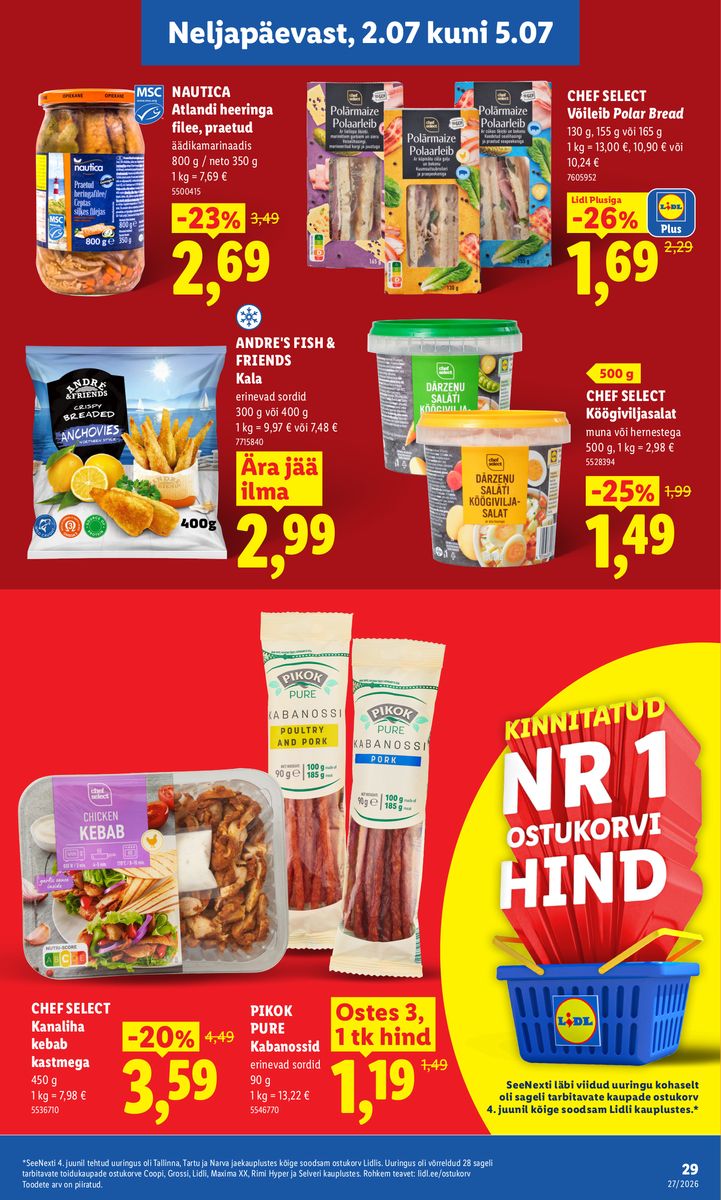 Lidl catalog page 29 — 2026-06-29 to 2026-07-05