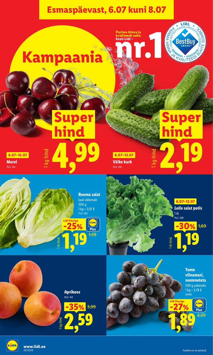 Lidl catalog page 4 — 2026-07-06 to 2026-07-12