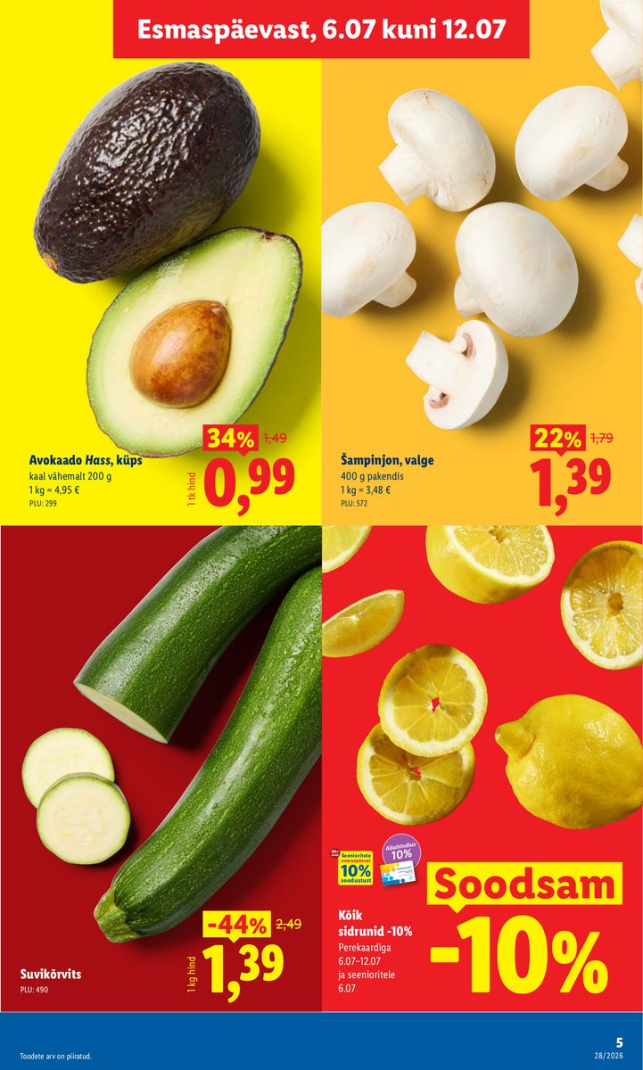 Lidl catalog page 5 — 2026-07-06 to 2026-07-12