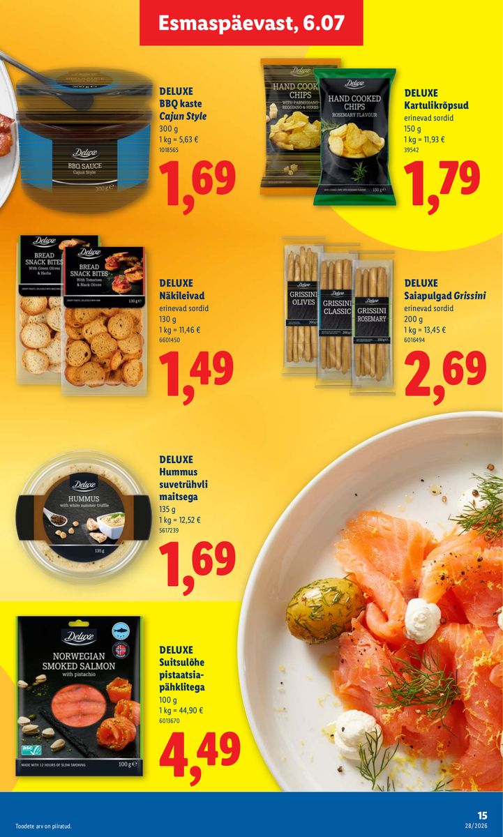 Lidl catalog page 15 — 2026-07-06 to 2026-07-12