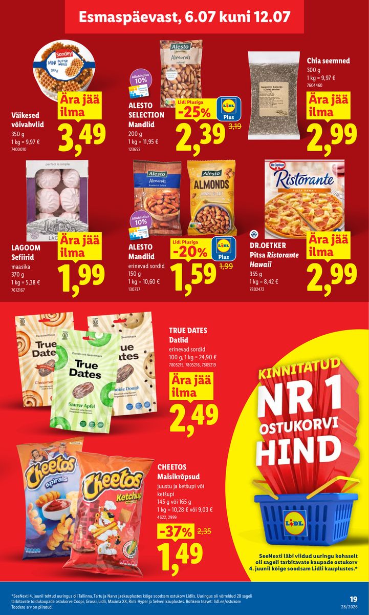 Lidl catalog page 19 — 2026-07-06 to 2026-07-12