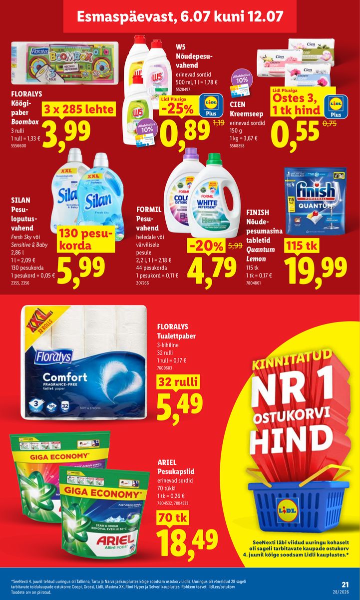 Lidl catalog page 21 — 2026-07-06 to 2026-07-12