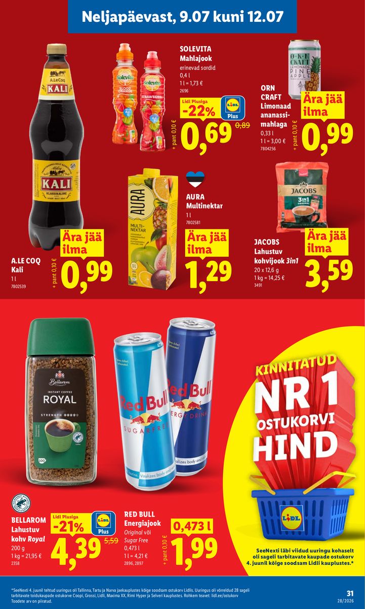 Lidl catalog page 31 — 2026-07-06 to 2026-07-12
