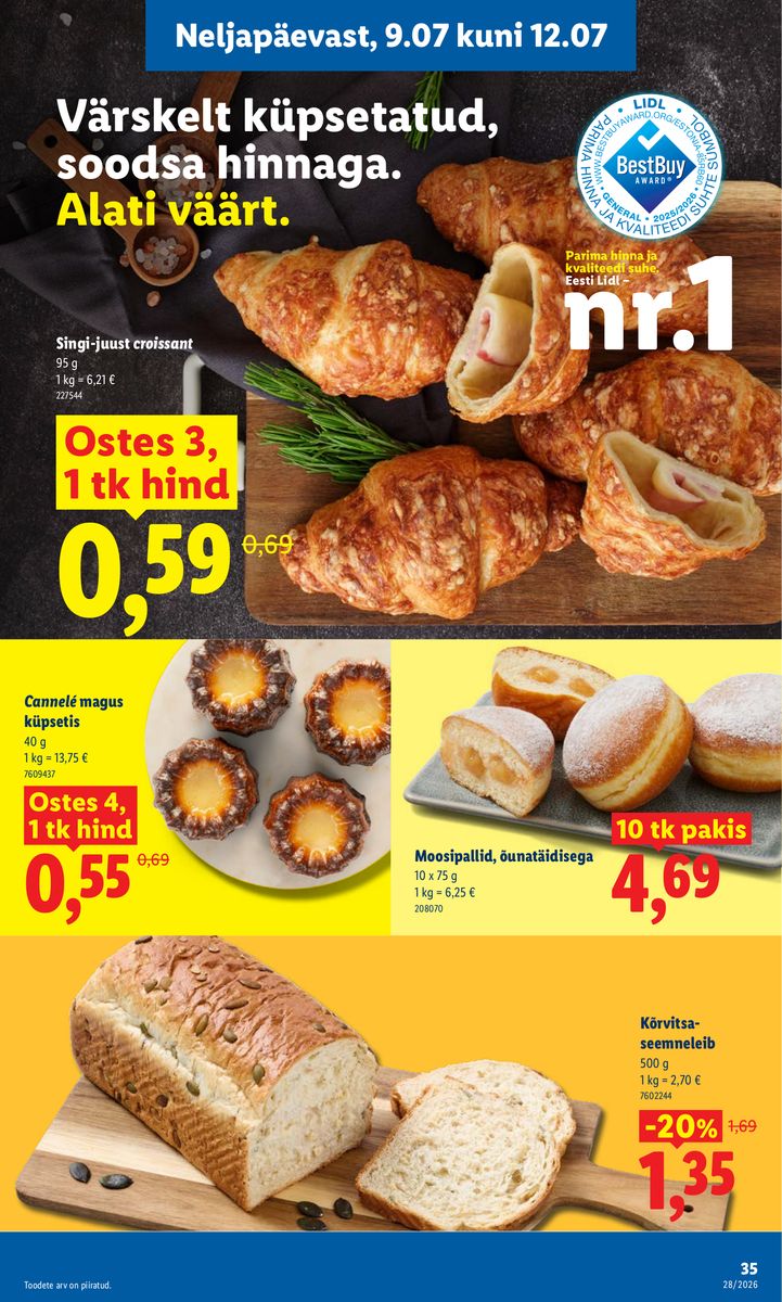 Lidl catalog page 35 — 2026-07-06 to 2026-07-12