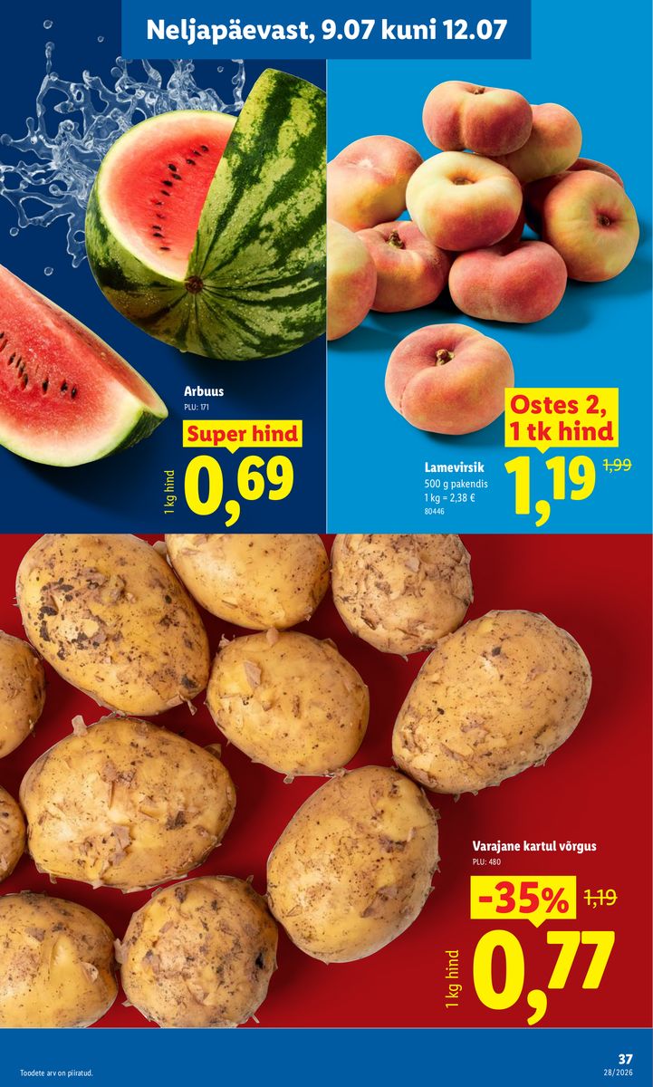Lidl catalog page 37 — 2026-07-06 to 2026-07-12