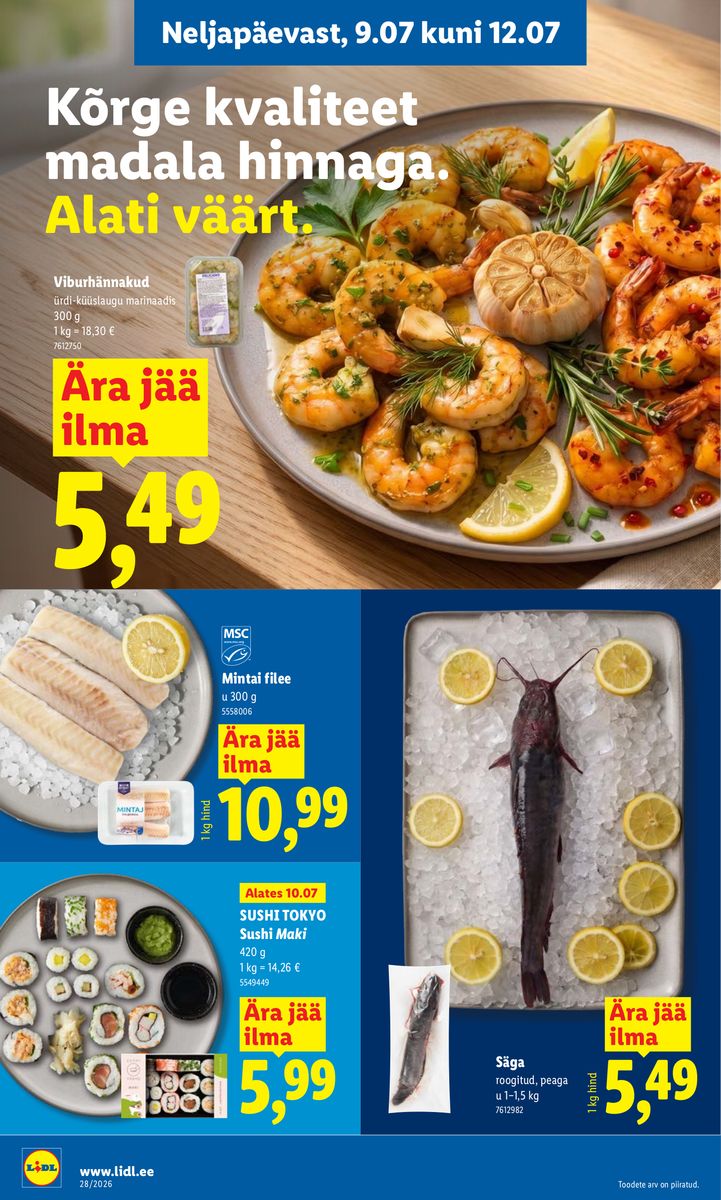 Lidl catalog page 38 — 2026-07-06 to 2026-07-12
