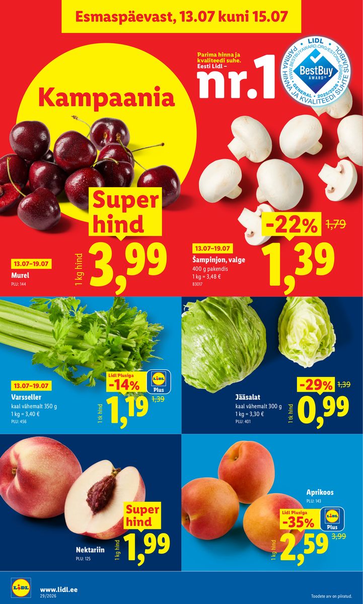 Lidl catalog page 4 — 2026-07-13 to 2026-07-19