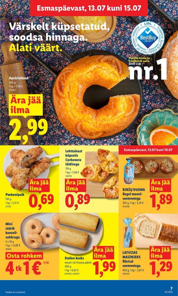 Lidl catalog page 7 — 2026-07-13 to 2026-07-19