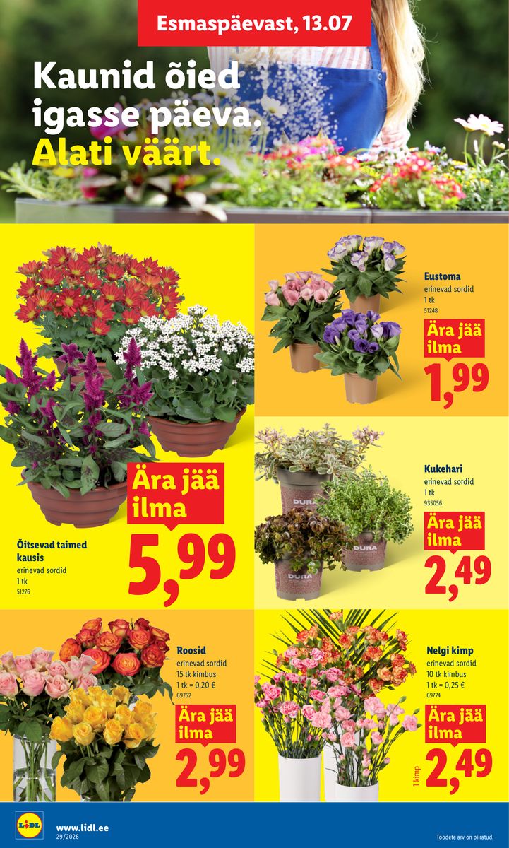 Lidl catalog page 8 — 2026-07-13 to 2026-07-19