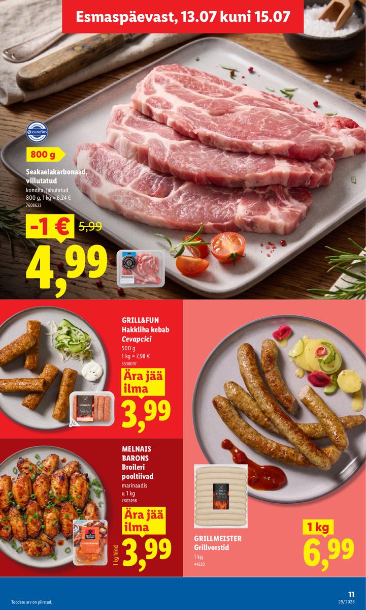 Lidl catalog page 11 — 2026-07-13 to 2026-07-19
