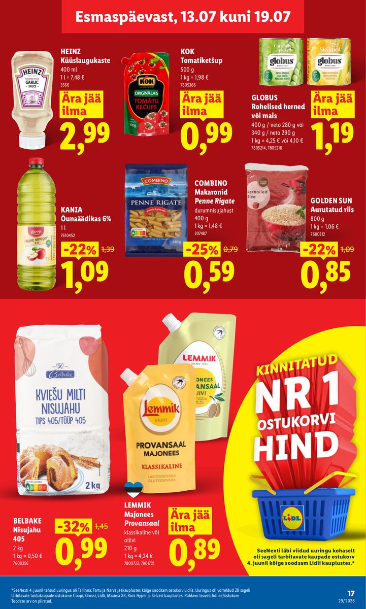 Lidl catalog page 17 — 2026-07-13 to 2026-07-19