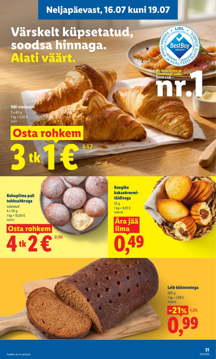 Lidl catalog page 31 — 2026-07-13 to 2026-07-19