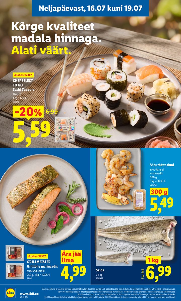 Lidl catalog page 34 — 2026-07-13 to 2026-07-19