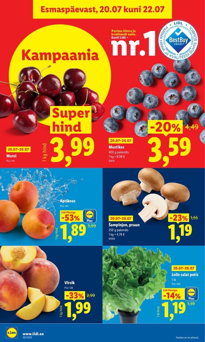 Lidl catalog page 4 — 2026-07-20 to 2026-07-26