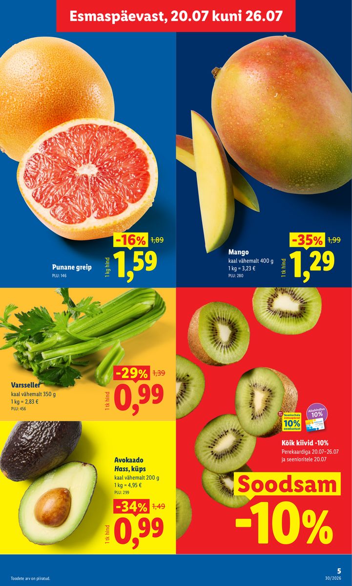 Lidl catalog page 5 — 2026-07-20 to 2026-07-26