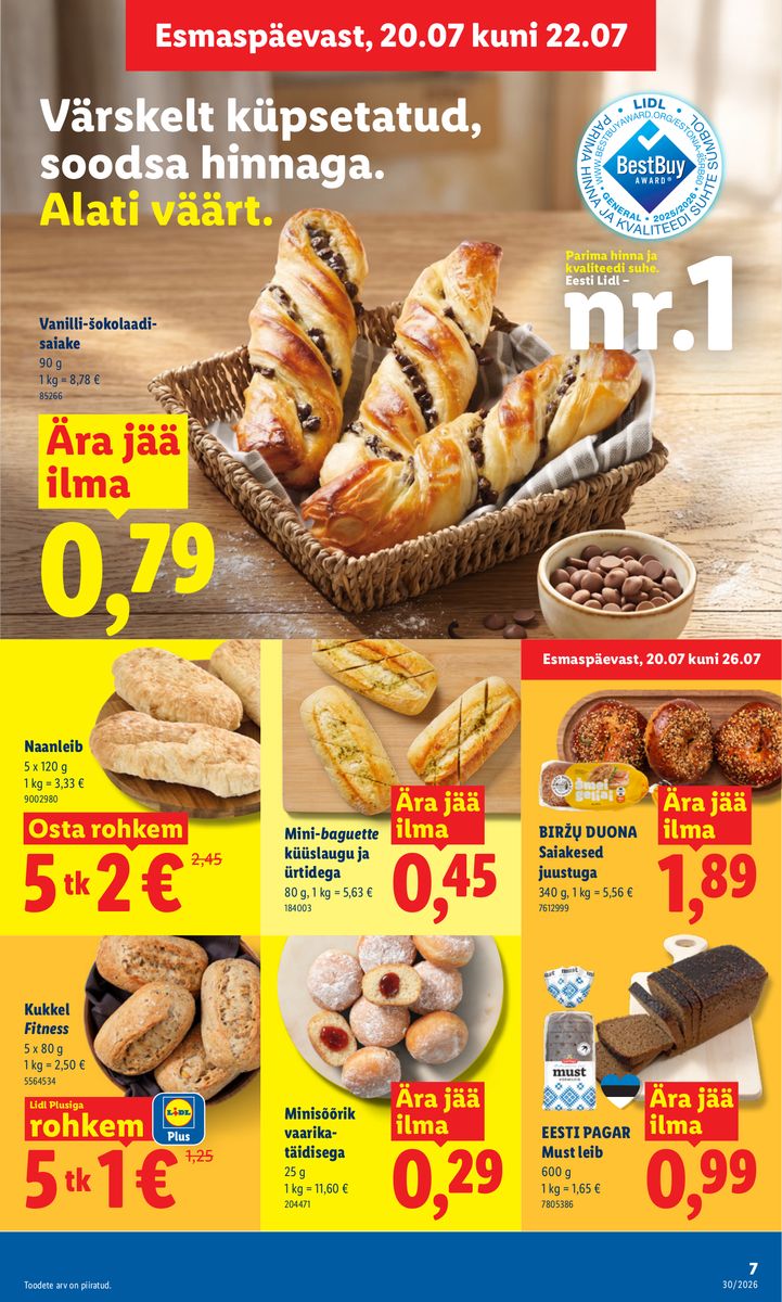 Lidl catalog page 7 — 2026-07-20 to 2026-07-26