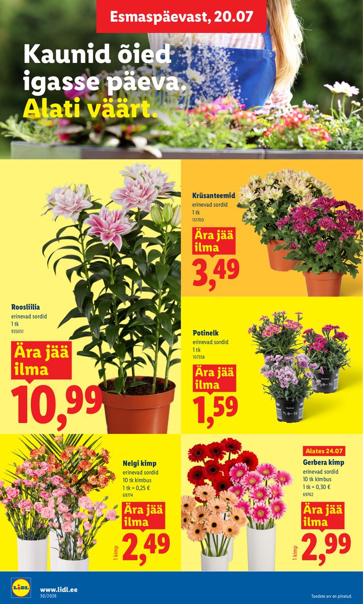 Lidl catalog page 8 — 2026-07-20 to 2026-07-26