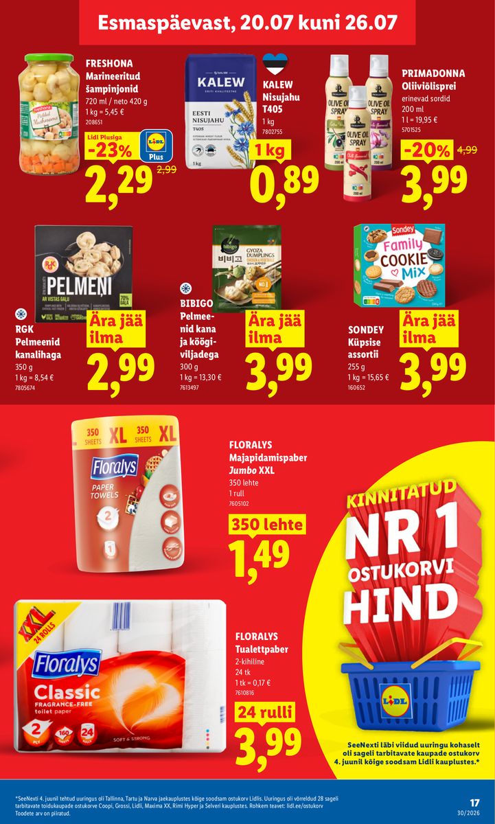 Lidl catalog page 17 — 2026-07-20 to 2026-07-26