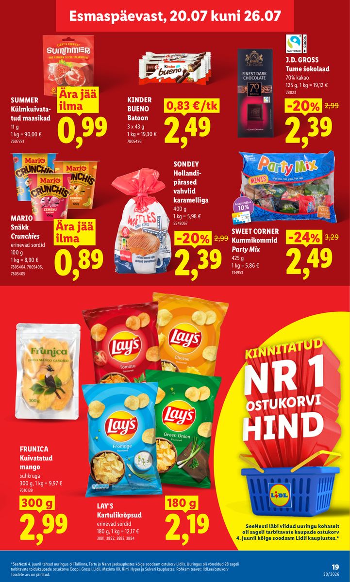 Lidl catalog page 19 — 2026-07-20 to 2026-07-26