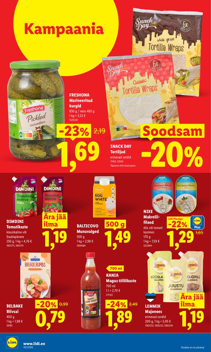Lidl catalog page 30 — 2026-07-20 to 2026-07-26