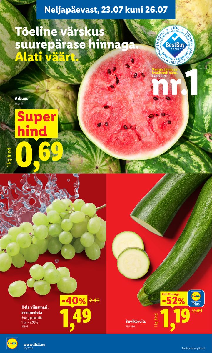 Lidl catalog page 36 — 2026-07-20 to 2026-07-26