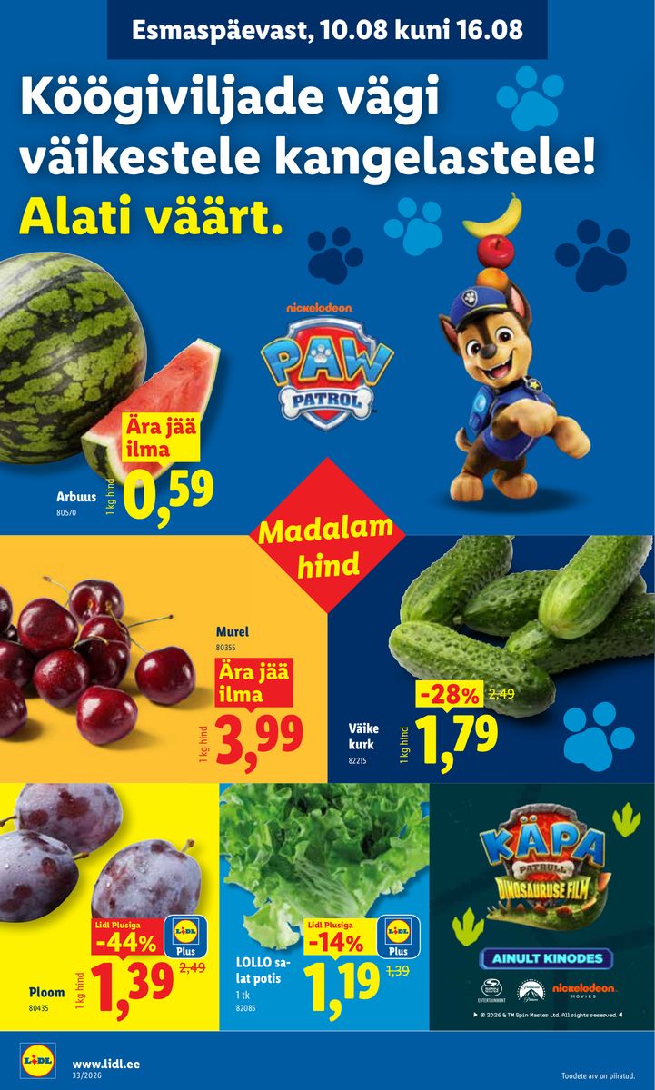 Lidl catalog page 6 — 2026-08-10 to 2026-08-16