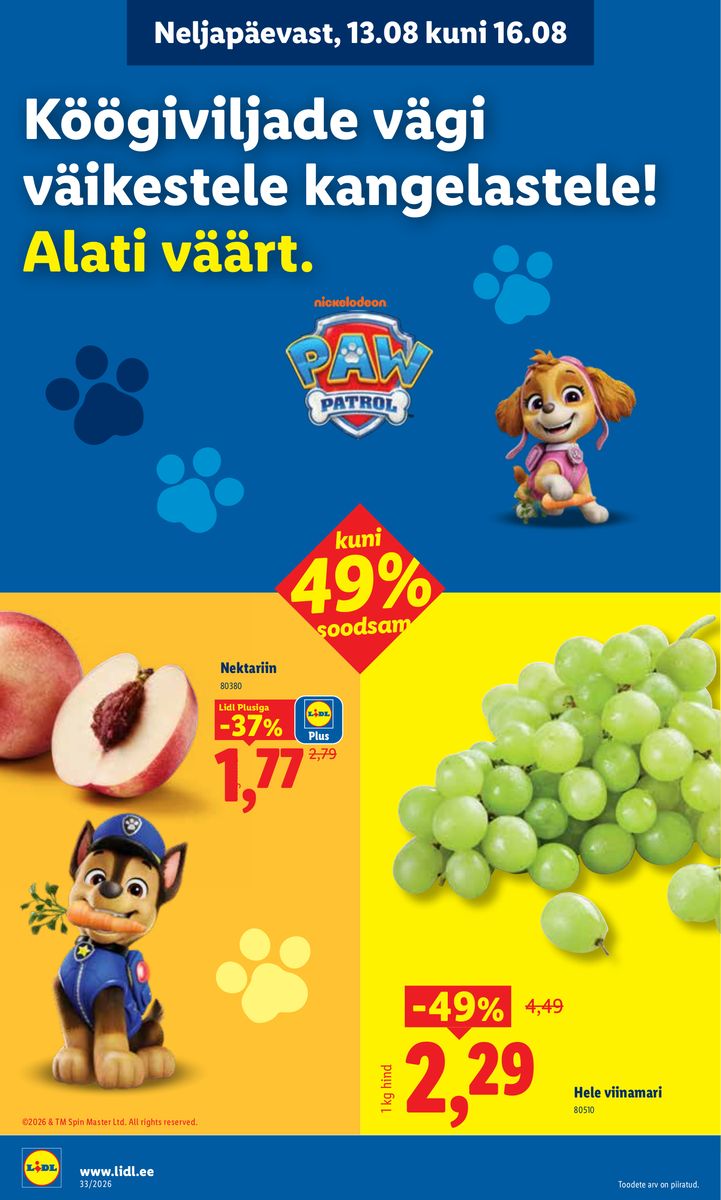 Lidl catalog page 40 — 2026-08-10 to 2026-08-16