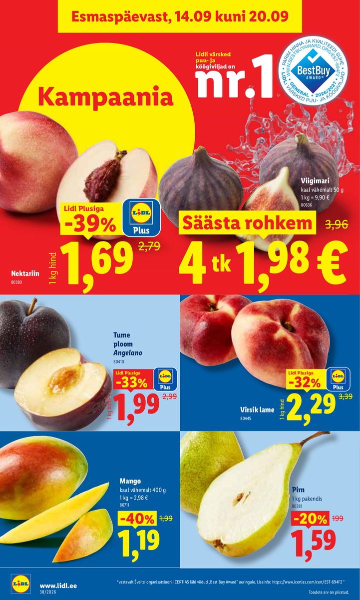 Lidl catalog page 4 — 2026-09-14 to 2026-09-20