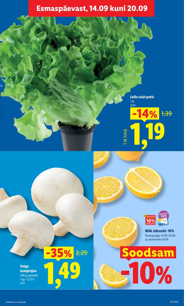 Lidl catalog page 5 — 2026-09-14 to 2026-09-20