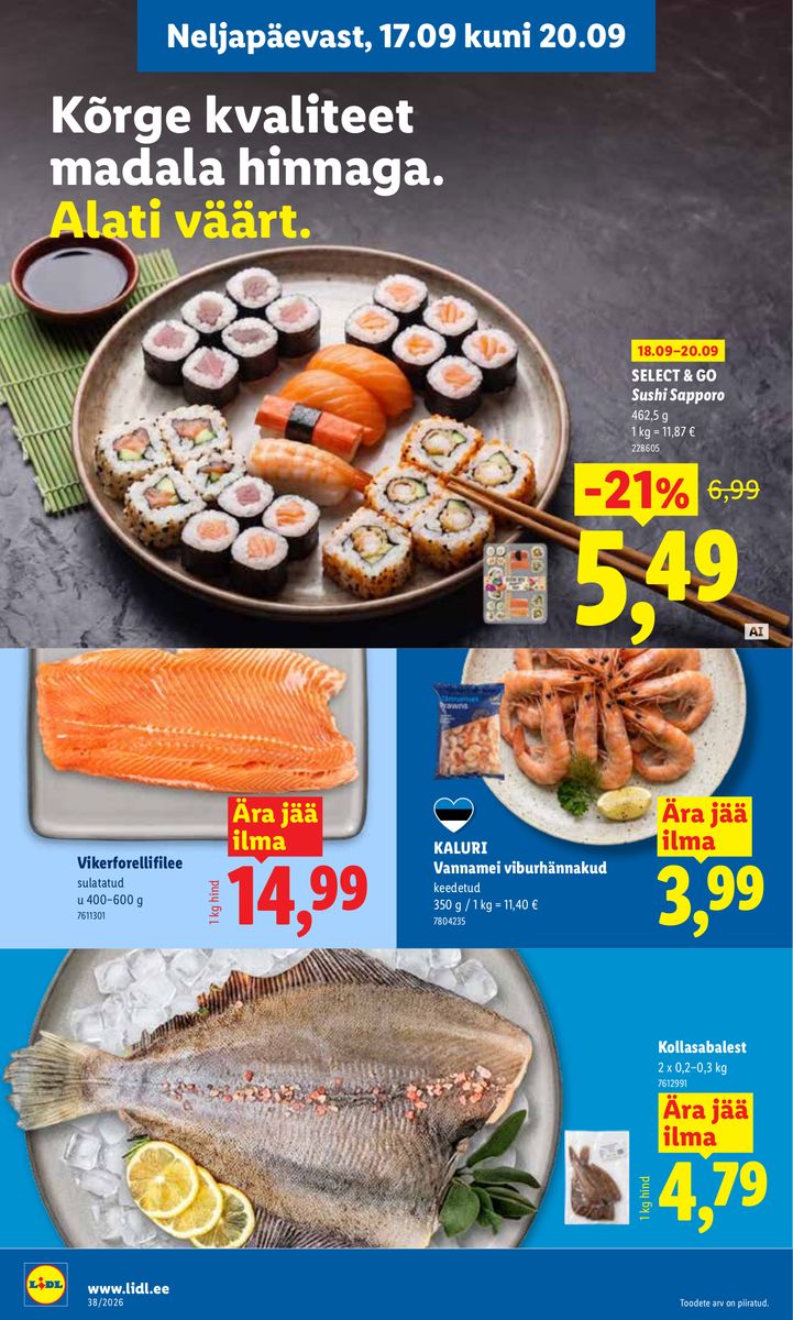 Lidl catalog page 36 — 2026-09-14 to 2026-09-20
