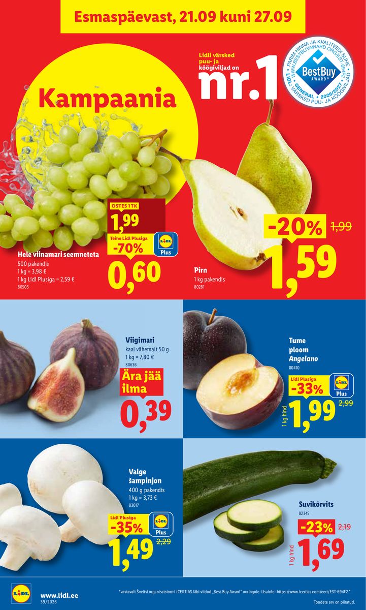 Lidl catalog page 4 — 2026-09-21 to 2026-09-27