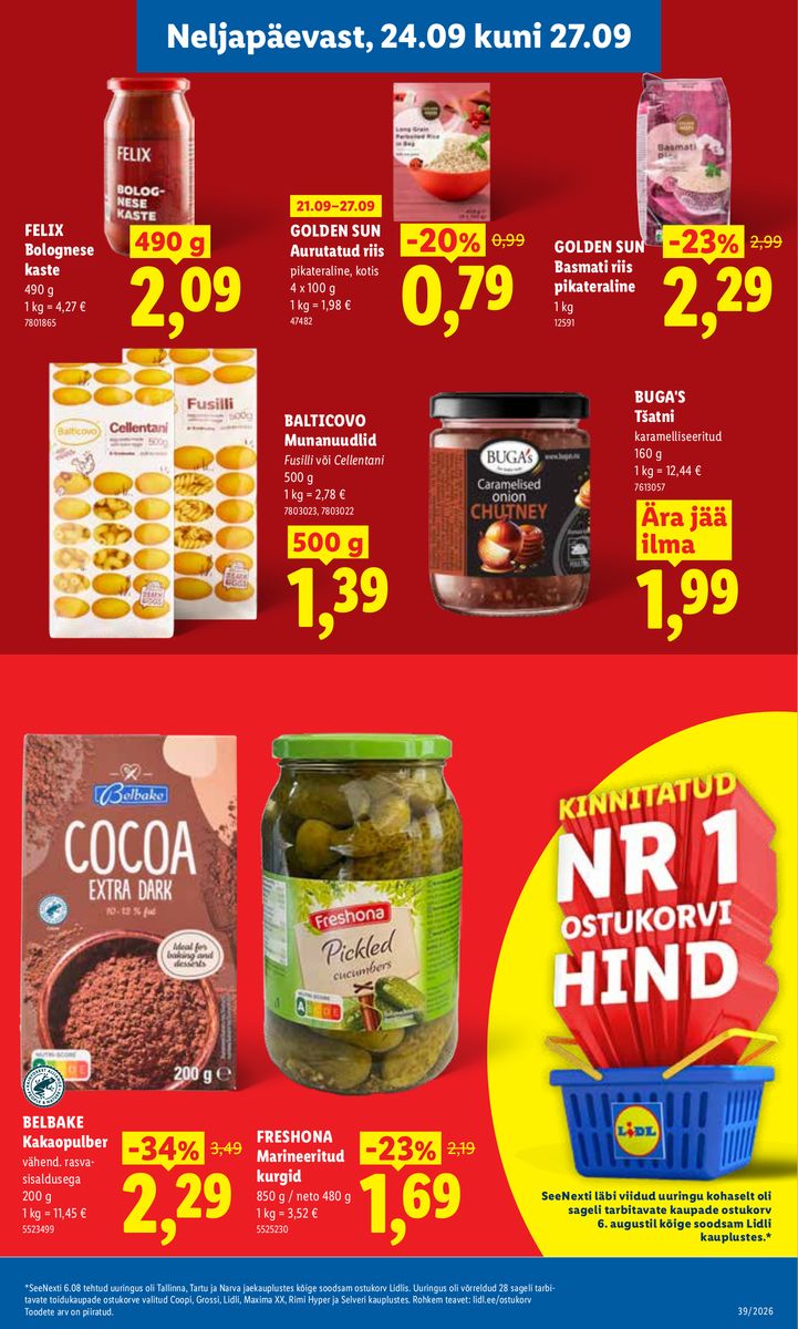 Lidl catalog page 29 — 2026-09-21 to 2026-09-27