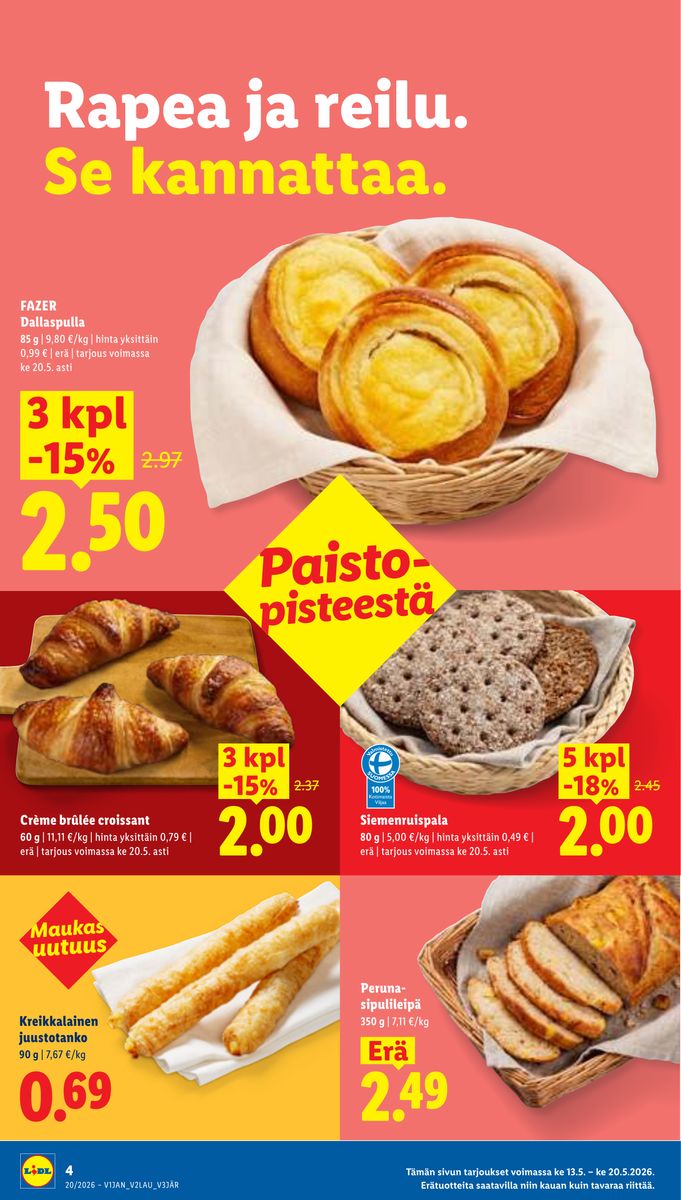Lidl catalog page 4 — 2026-05-13 to 2026-05-20
