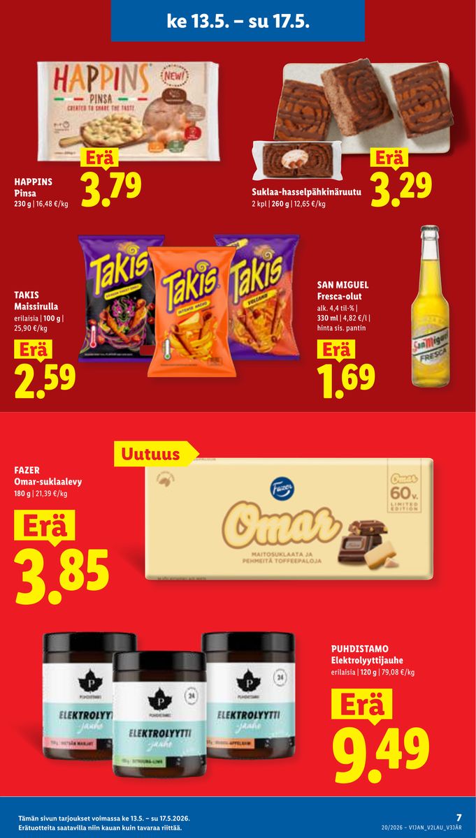 Lidl catalog page 7 — 2026-05-13 to 2026-05-20