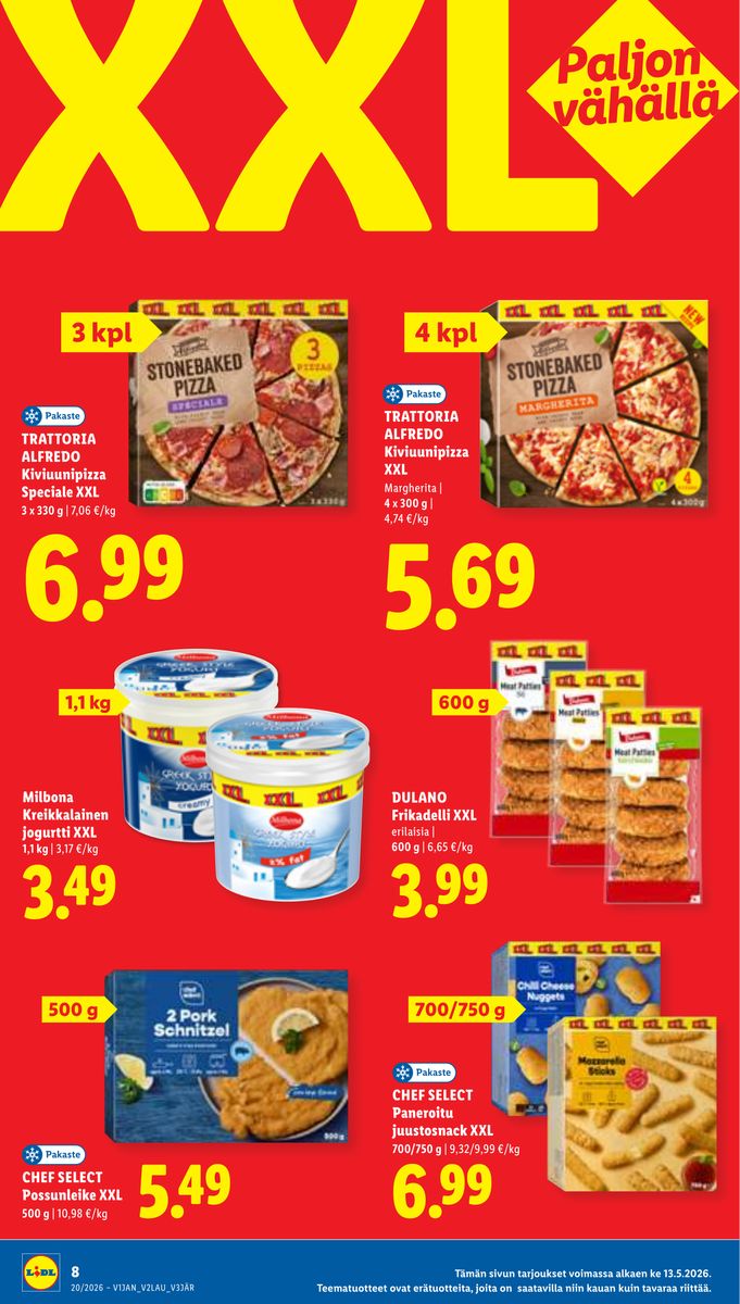 Lidl catalog page 8 — 2026-05-13 to 2026-05-20