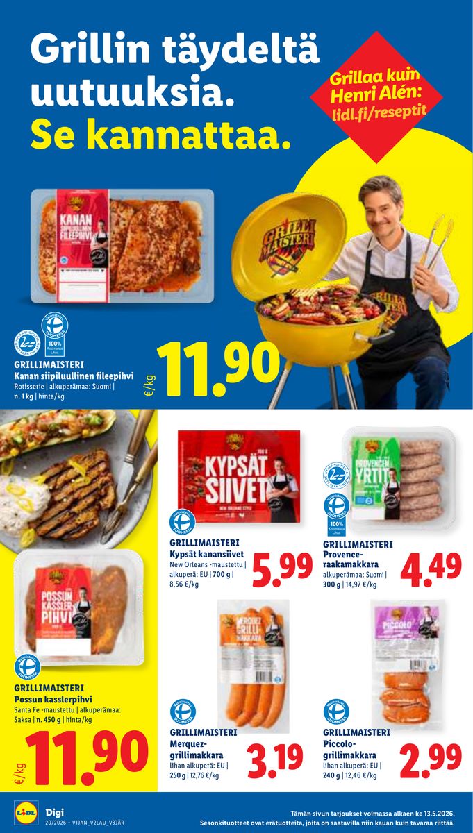 Lidl catalog page 12 — 2026-05-13 to 2026-05-20