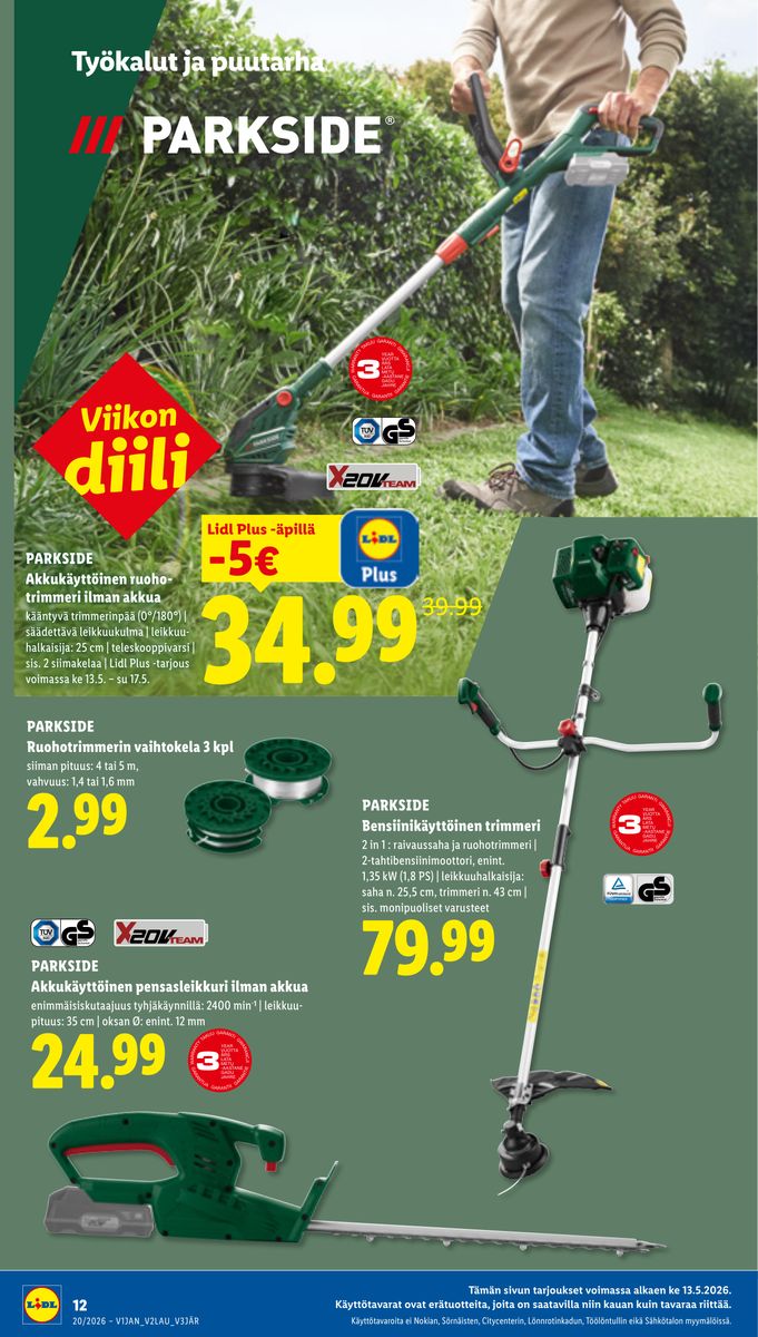 Lidl catalog page 16 — 2026-05-13 to 2026-05-20