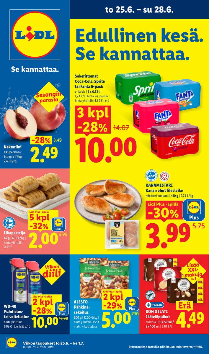 Lidl catalog 2026-06-25 to 2026-07-01
