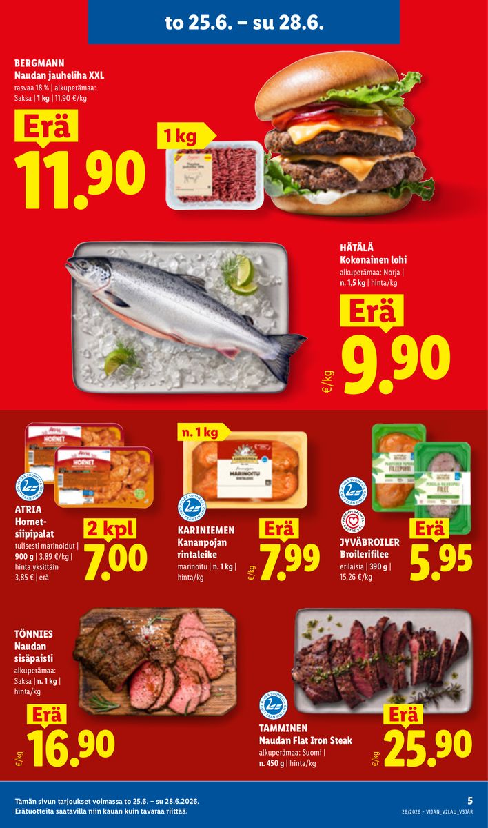 Lidl catalog page 5 — 2026-06-25 to 2026-07-01