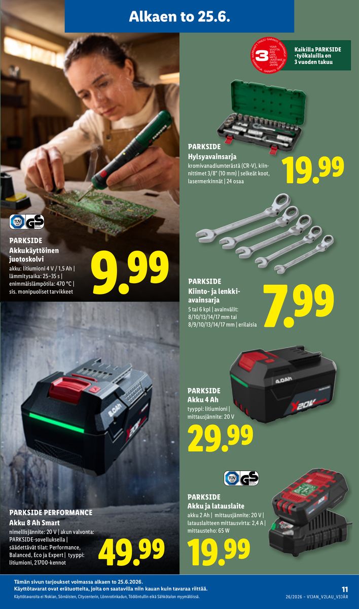 Lidl catalog page 17 — 2026-06-25 to 2026-07-01