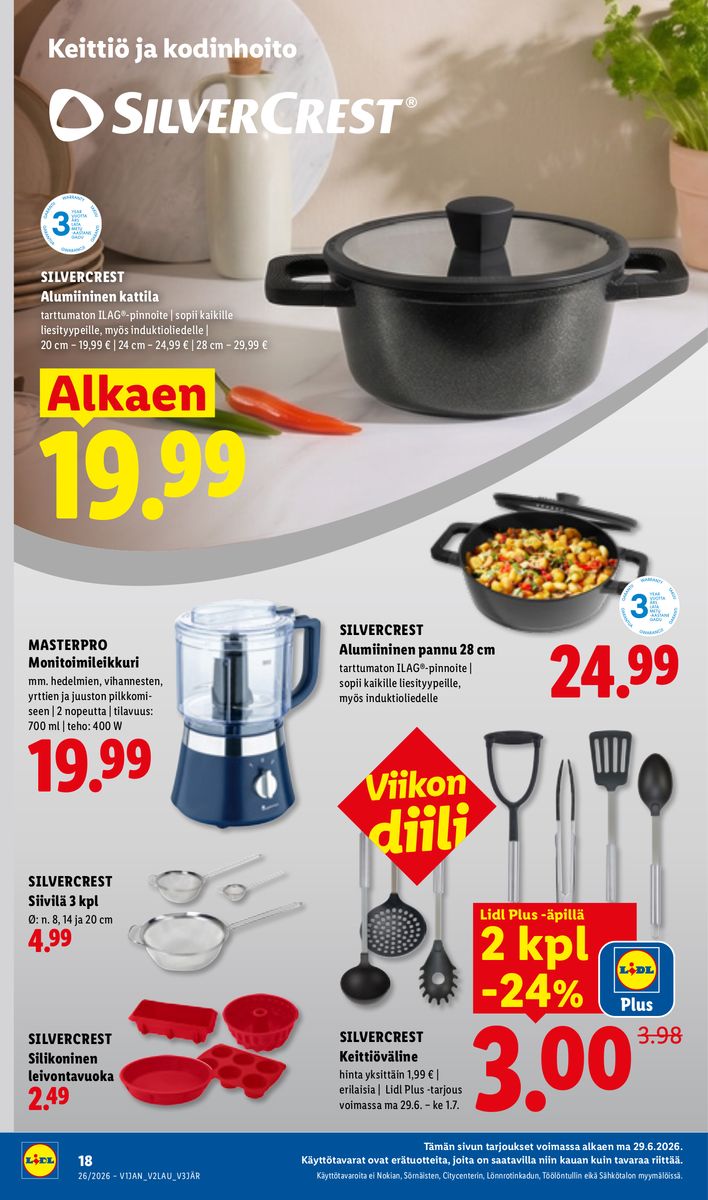 Lidl catalog page 26 — 2026-06-25 to 2026-07-01